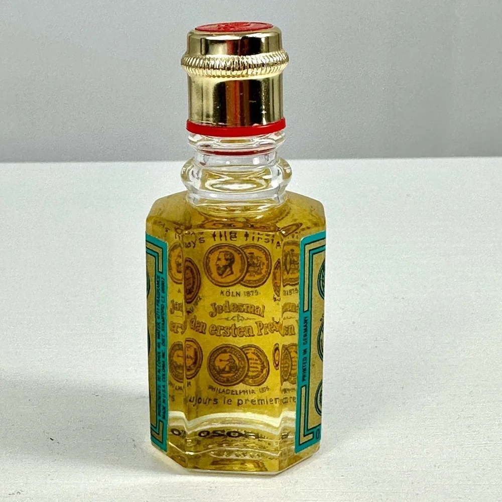 Vintage 4711 Original Eau de Cologne Miniature Bottle Germany 0.1 oz‎ 3ml Full